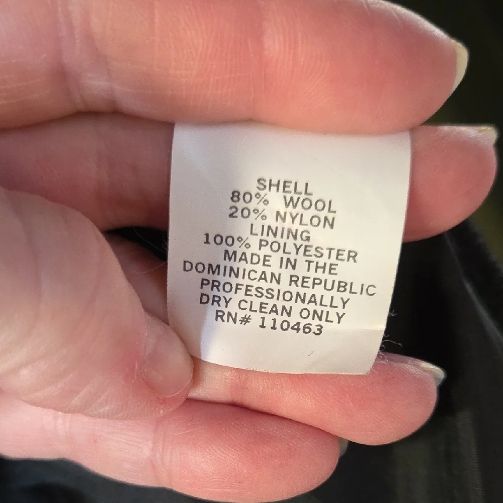 ANDREA BREM floor Length Wool Women's Coat - Picture 4 of 4